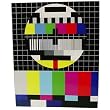 Vintage style Test Image Color Television cover lined notebook