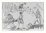 Historic Print (L): Thunder, lightning and smoke, or, the wind shifted from the north to the east