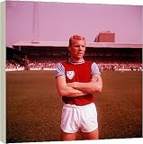 Box Canvas Print of Bobby Moore football from Mirror Photos