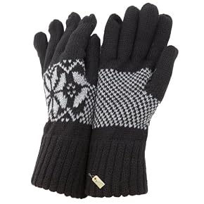Mens Knitted Fairilse Gloves