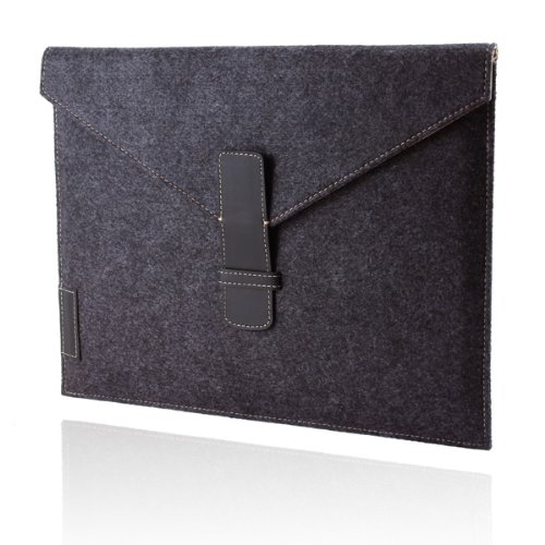 new iPad / iPad 2 / iPad underGROUND Felt Sleeve Case - Charcoal