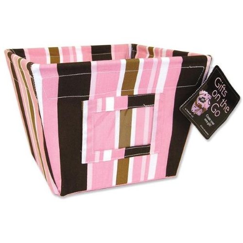 Trend Lab Gift-size Fabric Storage Bin - Maya Stripe