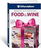 Food & Wine: 12-Issues (Giftscriptions)