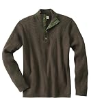 Woolrich Men’s Merton Zippered Mock Neck, DARK WOOD , Size XXL