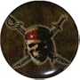 Pirates Of The Caribbean - Skull Button