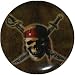 Pirates Of The Caribbean - Skull Button