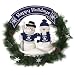 Toronto Maple Leafs Team Snowman Wreath