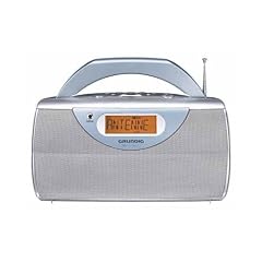 Grundig Music 71 Tragbares Radio (UKW/MW/KW/LW-Tuner, LC-Display) liqua/silber