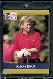 1990 ProSet # 55 Kenny Knox Rookie PGA Golf Card - Mint Condition - Shipped In Protective Screwdown Dispaly Case!