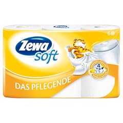 Zewa Soft Toilettenpapier, 4-lagig (6x 135 Blatt)