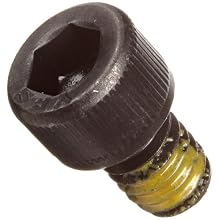Black Oxide Alloy Steel Socket Head Cap Screw, Hex Socket Drive, Nylon Patch