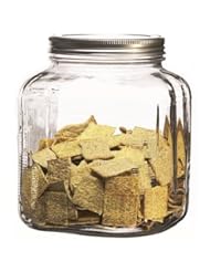 Kitchen: 1 Gallon Cracker Jar with Lid - Anchor Hocking