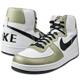 NIKE　ナイキ　TERMINATOR HIGH BASIC　ターミネーター ヒールロゴ ハイカットスニーカー 　《ホワイト/ブラック/スピン 》 336609-104 27.5