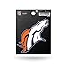 NFL Denver Broncos Die Cut Team Logo Short Sport Sticker