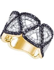 1.60CTW BLACK DIAMOND FASHION BAND