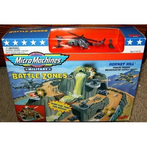 Micro Machines Hill Battle Zones Military Playset