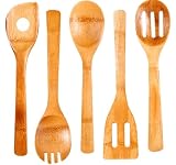 Cook N Home 5-Piece Bamboo Kitchen Tool