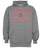 Stanford Cardinal Old School Grey Vintage Hoodie
