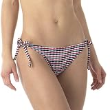 Xhilaration Zigzag Stripe Side-Tie Swim Bottoms - Multicolor