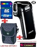 Sanyo CG10 HD Digital Video Camera +4GB +Soft Case (Xacti VPC-CG10 Black Camcorder, 10MP 5xOptical Zoom 3 WideScreen LCD)
