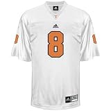 adidas Tennessee Volunteers #8 White Replica Football Jersey