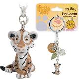 Little Paws Key Ring / Bag Charm - Tiger