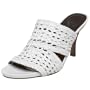 Donald J Pliner Women's Alita-34 Woven Slide,White,7 M US