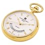 Charles-Hubert, Paris Gold-Plated Open Face Quartz Pocket Watch