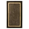 Basic Border Rug - Brown