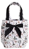 Jessie Steele Parisian Toile Lunch Tote Bag with Bow