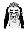 No Fear Youth's BLACK TATTOO JACKET- Black