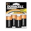 Duracell MN1400B4 C Cell, (4-Pack)