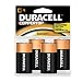 Duracell MN1400B4 C Cell, (4-Pack)