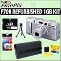 Fujifilm Fuji Finepix F700 (REFURBISHED) 3.1 MP Digital Camera + 1GB Accessory Kit