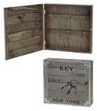 Schl&uuml;sselkasten Schl&uuml;sselschrank Vintage Nostalgie Retro Antik - New York 1968