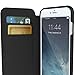 Smartish Silk iPhone 8 Plus/7 Plus Wallet Case - Sofi Wallet Case for iPhone 8 Plus/7 Plus [Lightweight Fashion Grip Card Cover] - Black Tie Affair