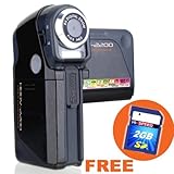 NEW Dual Cam High Resolution BLACK DIGITAL VIDEO CAMCORDER / STILL CAMERA ( ....