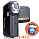 NEW HDDV2200 Black(2GB included) Dual Cam High Resolution DIGITAL VIDEO CAMCORDER / STILL CAMERA