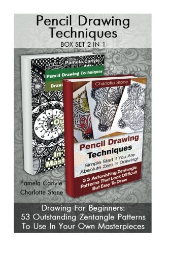 Pencil Drawing Techniques Box Set 2 In 1 Drawing Beginners | Desertcart UAE