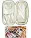 JAVOedge Purple Cherry Blossom Double Sided Cosmetic Toiletry and Jewelry Bag Travel Organizer (8