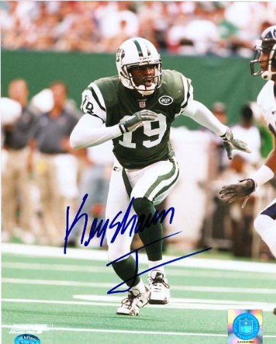 Signed Keyshawn Johnson Photo - (New York Jets8x10 - Autographed NFL Photos