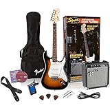 Squier Affinity Strat Pack with Fender Frontman 10G - Brown Sunburst