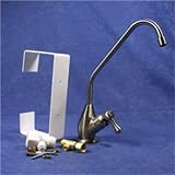 Aquasana AQ-4055 Premium Under Sink Water Filter Installation Kit Includes a Brushed Nickel Faucet