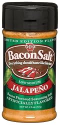 J&D's Jalapeno Bacon Salt, 2.5-Ounce Bottle (Pack of 3)