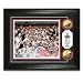 The Highland Mint created this unique Limited Edition collectible presented in a 13x16 frame with 
triple matting that features an 8x10 photo of the of the 2010 Stanley Cup Champions Chicago 
Blackhawks on the ice celebrating combined with a 24KT Gold plated 2010 Stanely Cup Champions Coin 
and a 24KT Gold plated Stanley Cup Emblem Coin. A numbered Certificate of Authenticity is matted 
between both 24KT Gold Coins. Limited Edition 2010 and Officially Licensed by the NHL and NHLPA.
