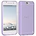 HTC One A9 Case, LK HTC A9 Case, Ultra [Slim Thin] TPU Gel Rubber Soft Skin Silicone Protective Case Cover for HTC One A9 (Purple)