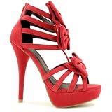 Produkt-Bild: Spy Love Buy Pumps High Heel Stiletto Absatz Plateau Sandalen 'Bella'