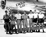 B-29 Enola Gay Crew w/ Paul Tibbets WWII 8x10 Silver Halide Photo Print