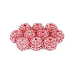 Lot de 10 perles en forme de boules d...