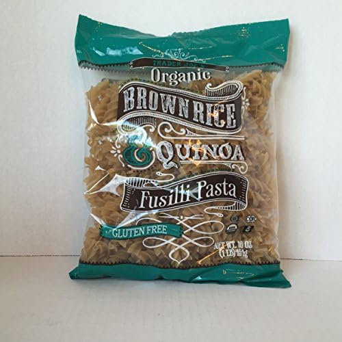 GLUTEN FREE Trader Joe's Organic Brown Rice & Quinoa Fusilli Pasta, Trader Joe's Giotto's Grated Parmesan & Romano Cheese, Trader Joe's California Sun-Dried Tomatoes, a Bonus Free Betty Crocker Pasta Slotted Spoon Plus a BONUS FREE 4th of July Patriotic American Flag. The Perfect Healthy Fathers Day Gift Bundle (5 Items)